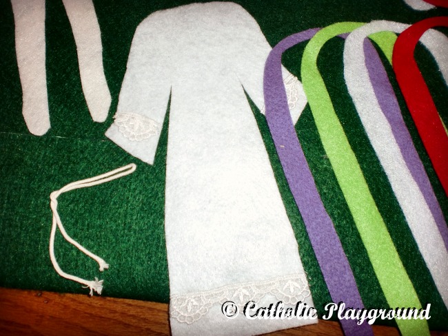 felt board vestments