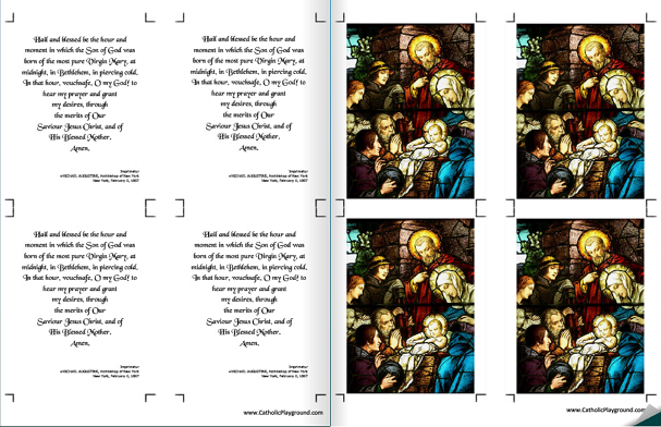 saint andrew prayer cards