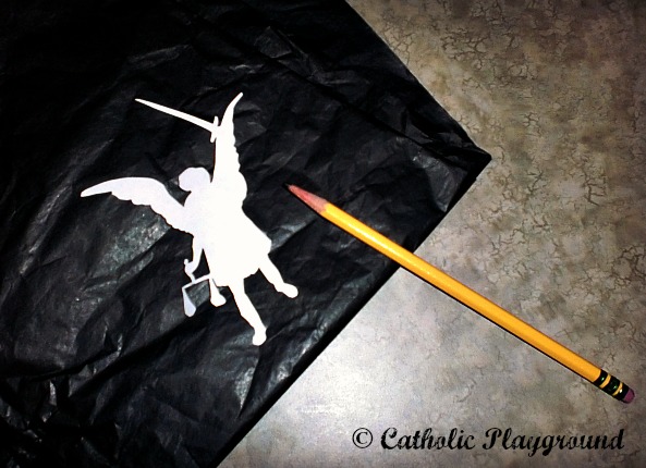 saint michael candle craft