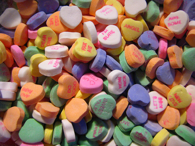 candy hearts