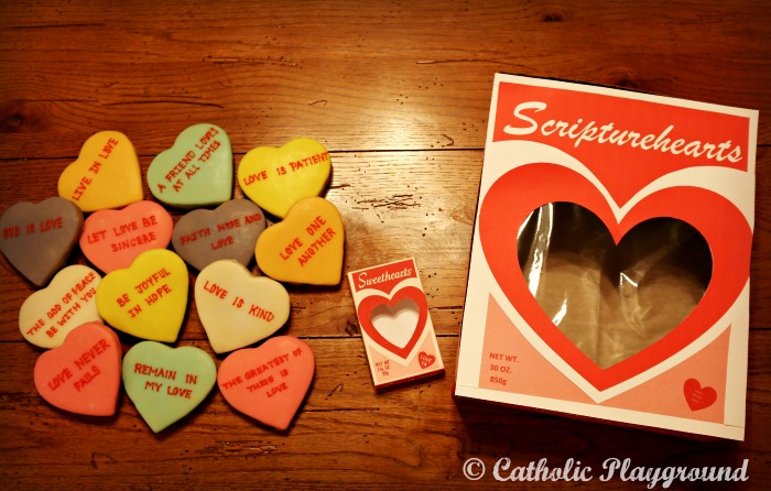 sweetheart scripture cookies