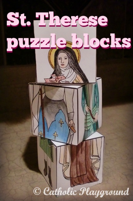 saint therese puzzleblocks