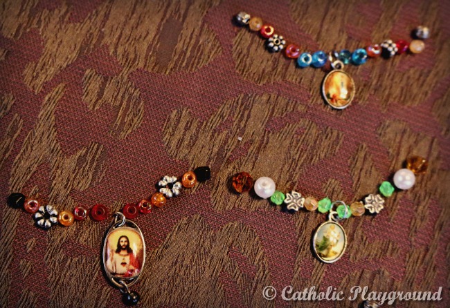 catholic wine charms