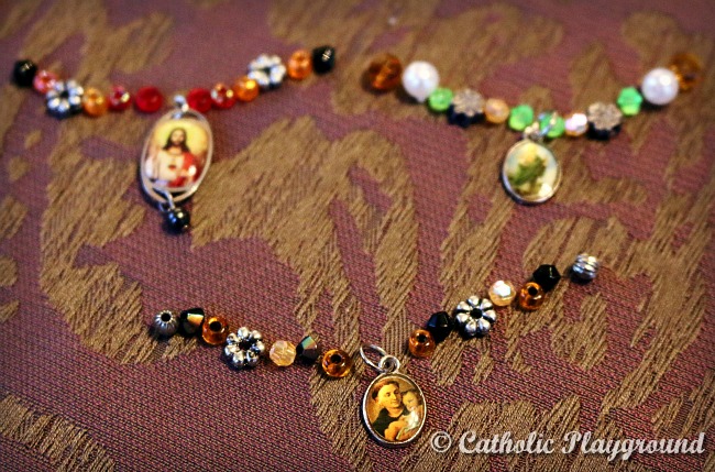 catholic wine charms