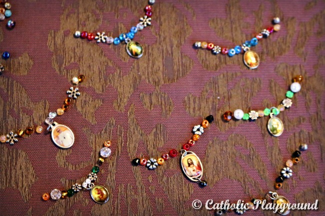 catholic wine charms